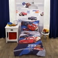 thumbnail image 1 of Disney Cars Toddler Bedding Sets, Toddler Bed, Blue, 4-Pieces, 1 of 11