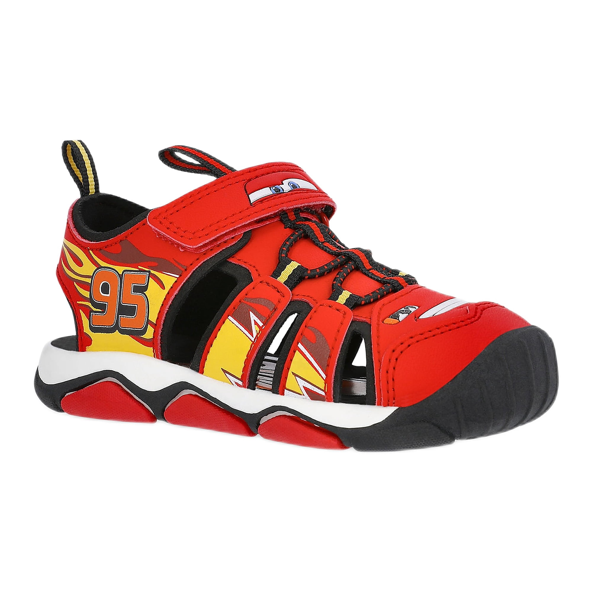 Disney Cars Toddler Boys Lightning McQueen Fisherman Sandals - Walmart.com