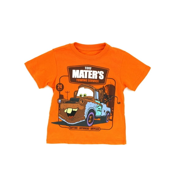 Disney Cars Toddler Boys Short Sleeve Tee XDC6921F