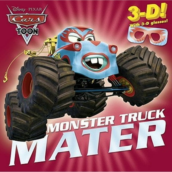 Pre-Owned Disney Cars Toon Monster Truck Mater, with 3D glasses (Paperback) 0736427848 9780736427845