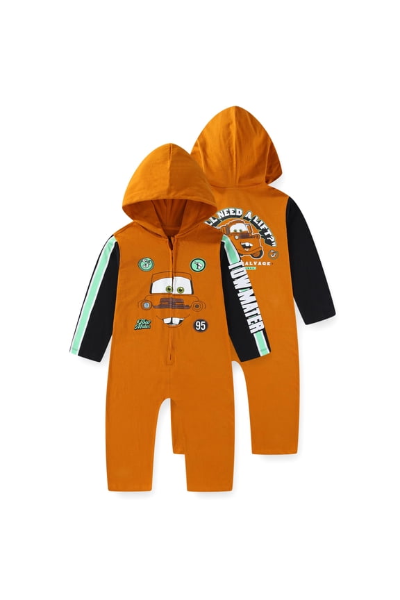 Cars Tow Mater Hooded Coverall (Boys), Sizes 2T-5T