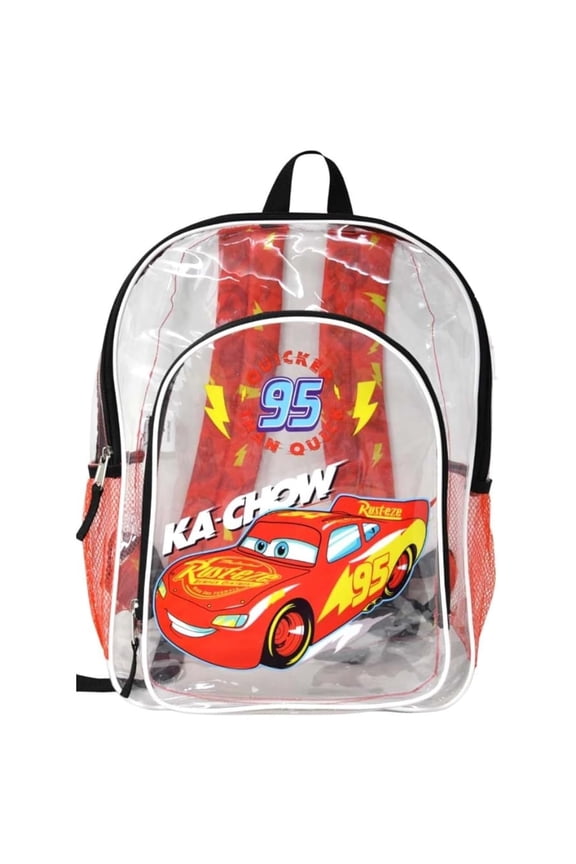 Cars Transparent 16" Backpack