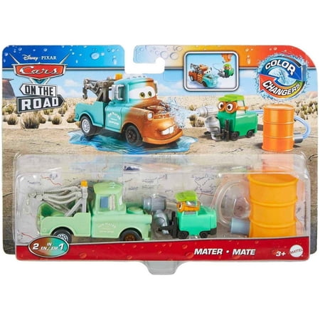 Disney Cars on the Road Color Changers Matter with Pitty Toy Set