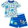 thumbnail image 1 of Disney Cartoon Character Print Lined 85% Polyester, Rash Guards (Boy’s), 1 of 5