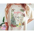 Disney Castle Belle Princess Bonjour Rose Tshirt, Beauty and the Beast