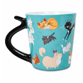 thumbnail image 1 of Disney Cats Cat Lady 14oz Ceramic Coffee Mug New, 1 of 3