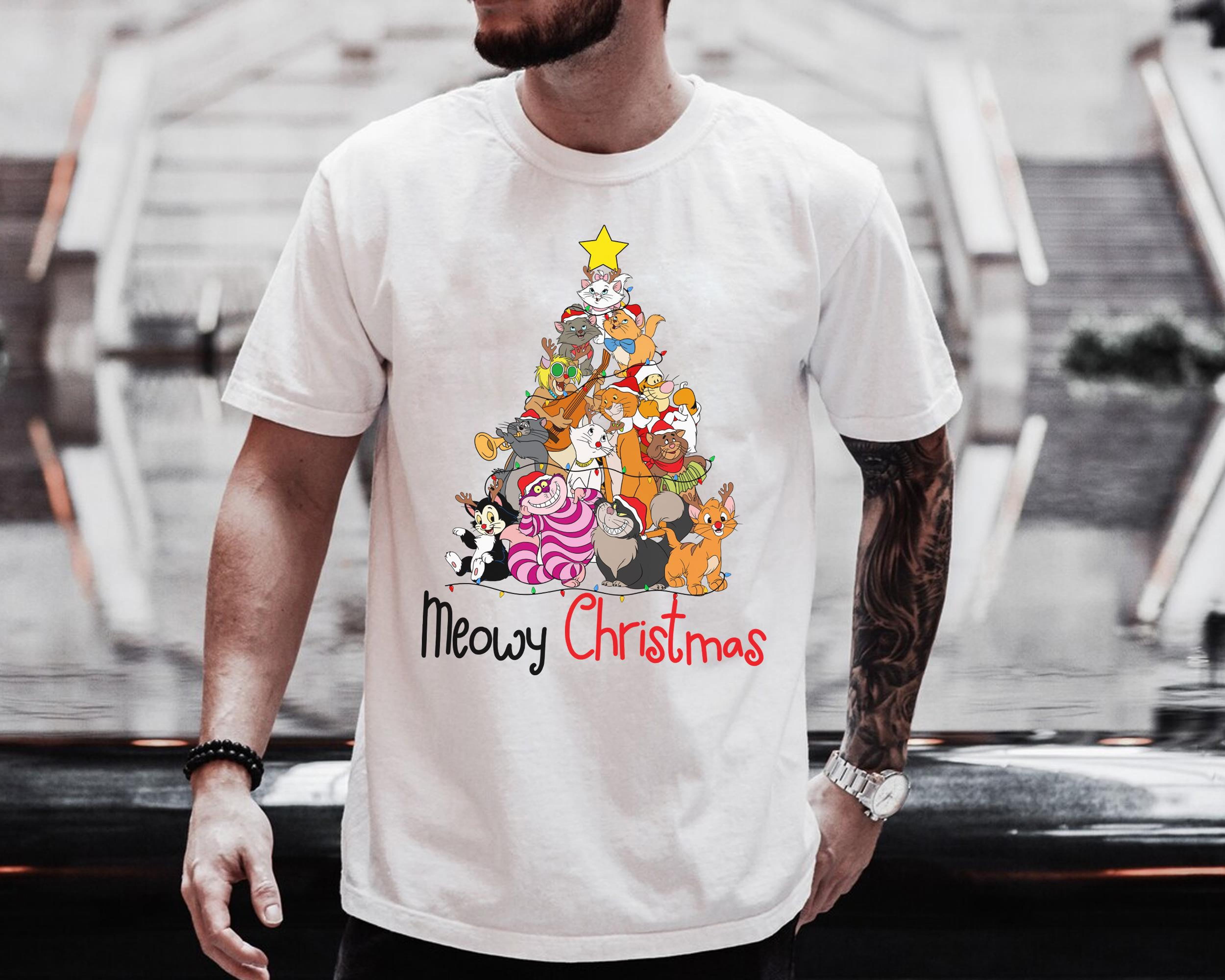 Meowy christmas shirt discount