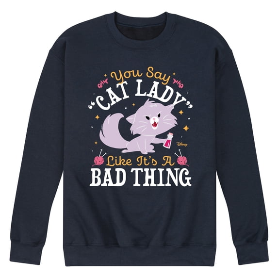 Disney - Cats & Dogs Men's Graphic Fleece Sweatshirt