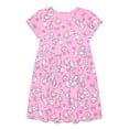 thumbnail image 1 of Disney Marie Aristocats Girls Allover Print Dress, Sizes 4-12, 1 of 3
