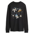thumbnail image 1 of Disney - Celestial Disney Space - Men's Long Sleeve Graphic T-Shirt, 1 of 4