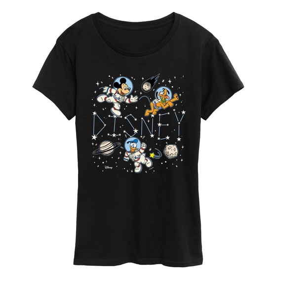 Disney - Celestial Disney Space - Women's Short Sleeve Graphic T-Shirt