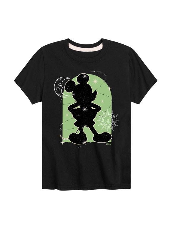 - Celestial Mickey Mouse Boys' Short Sleeve Graphic T-Shirt