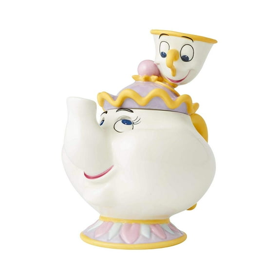 Disney Ceramics Beauty and the Beast Mrs. Potts and Chip Cookie Jar #4061520