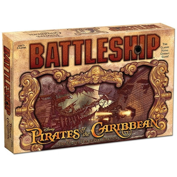 Disney Certified Pirates of the Caribbean Battleship Board Game