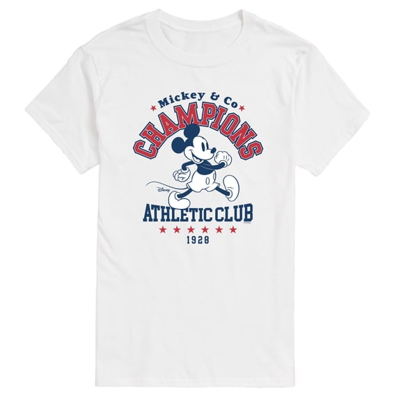 Disney - Champion Mickey - Men's Short Sleeve Graphic T-Shirt