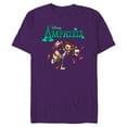 thumbnail image 1 of Disney Channel Amphibia - Short Sleeve Blended T-Shirt for Adults - Customized-Purple, 1 of 5
