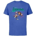 thumbnail image 1 of Disney Channel Amphibia - Short Sleeve Cotton T-Shirt for Adults - Customized-Royal Heather, 1 of 5