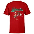 thumbnail image 1 of Disney Channel Amphibia - Short Sleeve T-Shirt for Kids - Customized-Red, 1 of 5