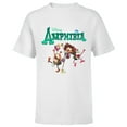 thumbnail image 1 of Disney Channel Amphibia - Short Sleeve T-Shirt for Kids - Customized-White, 1 of 5