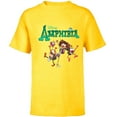 thumbnail image 1 of Disney Channel Amphibia - Short Sleeve T-Shirt for Kids - Customized-Yellow, 1 of 5
