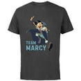 thumbnail image 1 of Disney Channel Amphibia Team Marcy - Short Sleeve Cotton T-Shirt for Adults - Customized-Charcoal, 1 of 5