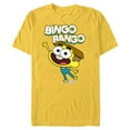thumbnail image 1 of Disney Channel Big City Greens Cricket Bingo Bango - Short Sleeve Blended T-Shirt for Adults -Customized-Yellow, 1 of 5