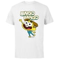 thumbnail image 1 of Disney Channel Big City Greens Cricket Bingo Bango - Short Sleeve Cotton T-Shirt for Adults -Customized-White, 1 of 5