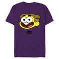 thumbnail image 1 of Disney Channel Big City Greens Cricket and Logo - Short Sleeve Blended T-Shirt for Adults -Customized-Purple, 1 of 5