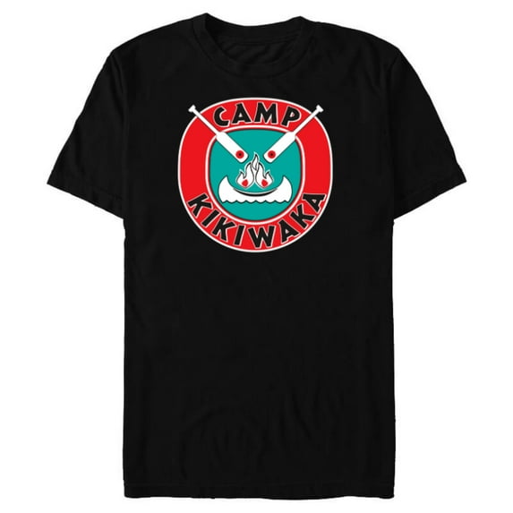 Disney Channel Bunk'd Camp Kikiwaka - Short Sleeve Blended T-Shirt for Adults -Customized-Black