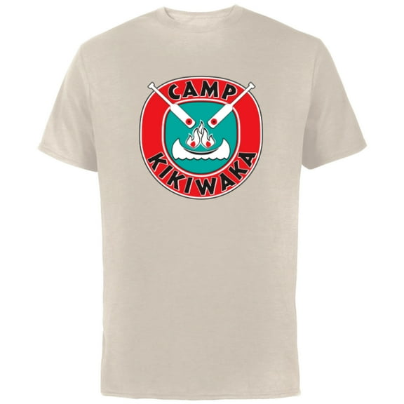 Disney Channel Bunk'd Camp Kikiwaka - Short Sleeve Cotton T-Shirt for Adults -Customized-Natural