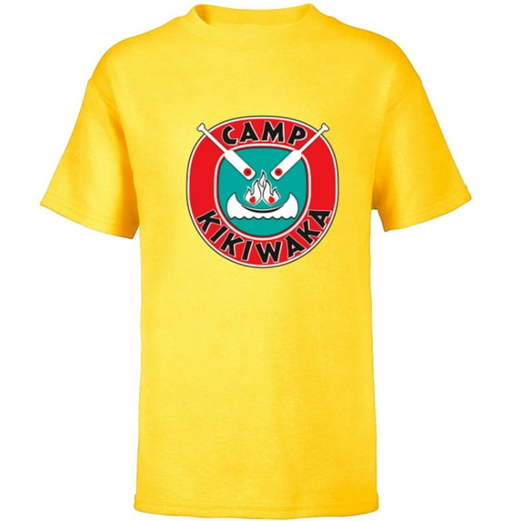 Disney Channel Bunk'd Camp Kikiwaka - Short Sleeve T-Shirt for Kids -Customized-Yellow