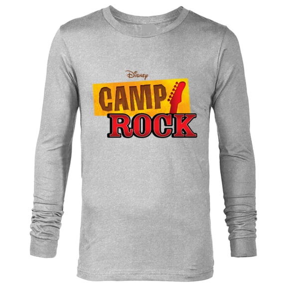 Disney Channel Camp Rock - Long Sleeve T-Shirt for Men - Customized-Athletic Heather