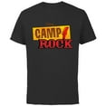 thumbnail image 1 of Disney Channel Camp Rock - Short Sleeve Cotton T-Shirt for Adults - Customized-Black, 1 of 5