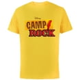 thumbnail image 1 of Disney Channel Camp Rock - Short Sleeve Cotton T-Shirt for Adults - Customized-Yellow, 1 of 5