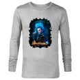 thumbnail image 1 of Disney Channel Descendants 3 Hades - Long Sleeve T-Shirt for Men -Customized-Athletic Heather, 1 of 5