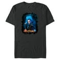 thumbnail image 1 of Disney Channel Descendants 3 Hades - Short Sleeve Blended T-Shirt for Adults -Customized-Dark Heather, 1 of 5