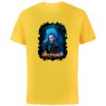 thumbnail image 1 of Disney Channel Descendants 3 Hades - Short Sleeve Cotton T-Shirt for Adults -Customized-Yellow, 1 of 5