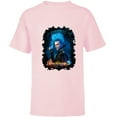 thumbnail image 1 of Disney Channel Descendants 3 Hades - Short Sleeve T-Shirt for Kids -Customized-Soft Pink, 1 of 5