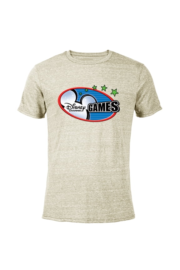 Channel Games Logo - Short Sleeve Blended T-Shirt for Adults – Customized-Yellow