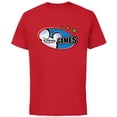 thumbnail image 1 of Disney Channel Games Logo - Short Sleeve Cotton T-Shirt for Adults – Customized-Red, 1 of 5