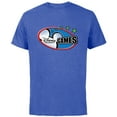 thumbnail image 1 of Disney Channel Games Logo - Short Sleeve Cotton T-Shirt for Adults – Customized-Royal Heather, 1 of 5