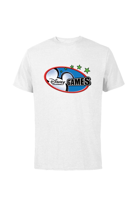 Channel Games Logo - Short Sleeve Cotton T-Shirt for Adults – Customized-White