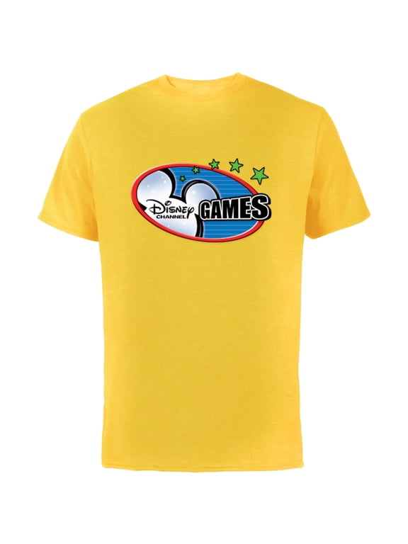 Channel Games Logo - Short Sleeve Cotton T-Shirt for Adults – Customized-Yellow