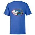 thumbnail image 1 of Disney Channel Games Logo - Short Sleeve T-Shirt for Kids – Customized-Royal, 1 of 5
