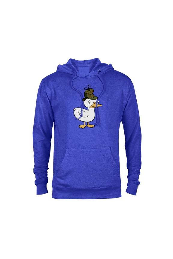 Channel Gravity Falls Duck-Tective - Pullover Hoodie for Adults - Customized-Royal Heather