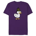thumbnail image 1 of Disney Channel Gravity Falls Duck-Tective - Short Sleeve Blended T-Shirt for Adults - Customized-Purple, 1 of 5