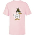 thumbnail image 1 of Disney Channel Gravity Falls Duck-Tective - Short Sleeve T-Shirt for Kids - Customized-Soft Pink, 1 of 5