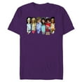 thumbnail image 1 of Disney Channel High School Musical Characters - Short Sleeve Blended T-Shirt for Adults - Customized-Purple, 1 of 5