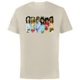 thumbnail image 1 of Disney Channel High School Musical Characters - Short Sleeve Cotton T-Shirt for Adults - Customized-Natural, 1 of 5