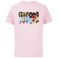 thumbnail image 1 of Disney Channel High School Musical Characters - Short Sleeve Cotton T-Shirt for Adults - Customized-Soft Pink, 1 of 5